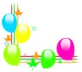 Balloons border