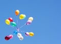Balloons card Royalty Free Stock Photo