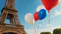 Balloons Eiffel Tower Paris beautiful lifestyles elegance ideas independence outdoors