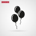 Balloons icon.