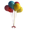 Balloons illustration Royalty Free Stock Photo