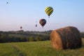 Balloons Over Iowa Royalty Free Stock Photo