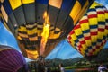 Balloons over Napa Valley California