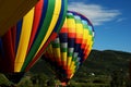 Balloons over Steamboat Springs Royalty Free Stock Photo