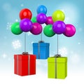 Balloons With Presents Mean Birthday Presents Or