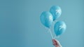 The Balloons with Question Marks.AI generated image Royalty Free Stock Photo