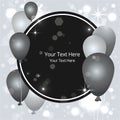 Balloons sale business template for web and print