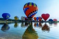 Balloons in sky ,Balloon Festival,Singhapark International Balloon Fiesta 2017.