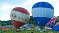 balloons in 38th annual Bristol International Balloon Fiesta Royalty Free Stock Photo