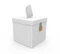 Ballot Box Isolated