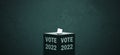 Ballot Box Vote Ballot Paper 2022 Democracy Mid Term Elections Duty of Democratic Freedom Spotlight