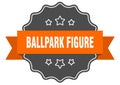 ballpark figure label