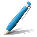 Ballpoint pen icon Royalty Free Stock Photo
