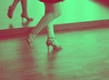 Ballroom dance salsa dancer Royalty Free Stock Photo