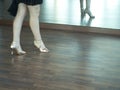 Ballroom dance salsa dancer Royalty Free Stock Photo