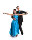 Ballroom Dancers L Blue 03