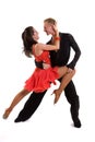 Ballroom Dancers Latin 08 Royalty Free Stock Photo