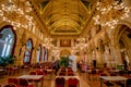 Ballroom in the Vienna City Hall, Austria Royalty Free Stock Photo