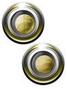 balls Golden iconset