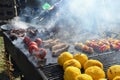 Balls of polenta and cheese in the middle of it, named bulz, a traditional romanian dish Royalty Free Stock Photo