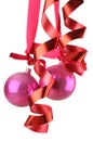 Balls and ribbon