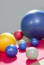 Balls stability and toning pilates sport