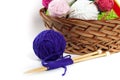 Balls of yarn Royalty Free Stock Photo