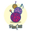 Balls of yarn