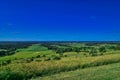 Balltown IA scenic overlook of rolling farmland