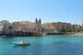 Balluta Bay, St. Julian's, Malta Royalty Free Stock Photo