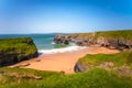 Ballybunion Arch beach Ireland cliffs rock stone long exposure