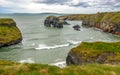 Ballybunion beach Ireland cliffs rock stone long exposure