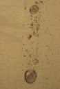 Ballybunion beach sand horses hoofprints