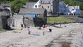 Ballygally Beach Co Antrim Coast Northern Ireland Royalty Free Stock Photo