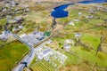 BALLYMACKILDUFF, KILCLOONEY, DONEGAL , IRELAND - March 19 2021 : St. Conal's church belongs to the diocese of Raphoe.