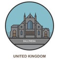 Ballymena. Cities and towns in United Kingdom