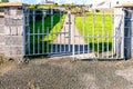 Ballyshannon , Ireland - August 22 2020 : The cemetry is located next to the workhouse