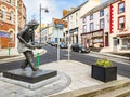 Ballyshannon , Ireland - February 20 2019 : Ballyshannon is located at the southern end of the county Donegal and birth