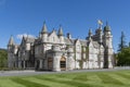 Balmoral Castle in Royal Deeside, Aberdeenshire Scotland Royalty Free Stock Photo