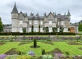 Balmoral Castle and the sunken garden