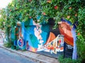 Balmy Alley murals in San Francisco