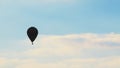 Hot Ait Balloon With Picturesque Cloudy Blue Sky In The Background - Daytime Royalty Free Stock Photo