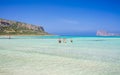 Balos Bay Beach, Gramvousa Peninsula, Crete, Greek Islands, Greece, Europe Royalty Free Stock Photo