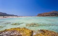 Balos Bay Beach, Gramvousa Peninsula, Crete, Greek Islands, Greece, Europe Royalty Free Stock Photo