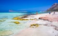 Balos Bay Beach, Gramvousa Peninsula, Crete, Greek Islands, Greece, Europe Royalty Free Stock Photo