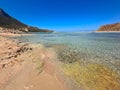 Balos beach, Crete, Greece Royalty Free Stock Photo