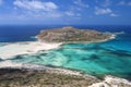 Balos beach at Crete island in Greece