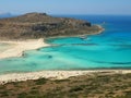 Balos beach in Crete