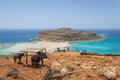 Balos lagoon, Crete, Greece Royalty Free Stock Photo