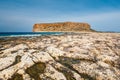 Balos Lagoon and Gramvousa island on Crete, Greece. Royalty Free Stock Photo